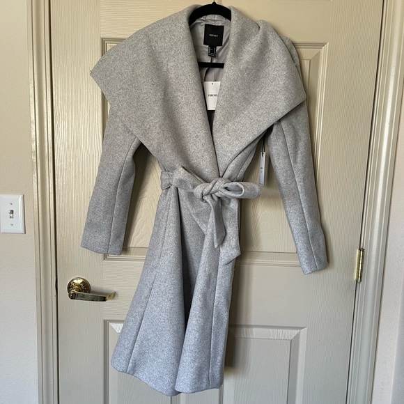 Forever 21 Belted Duster Coat - Picture 1 of 5